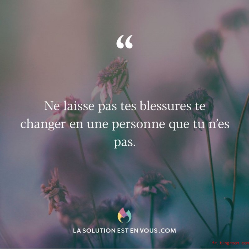 Tes blessures