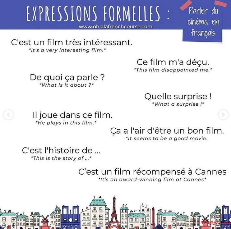 parler du cinéma en français-ex<em></em>pressions informelles2