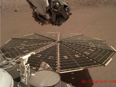  Diese So<em></em>nde ist auf dem Mars gelandet. Dort hat sie GerÃ¤usche des Windes aufgenommen. Foto: NASA/JPL-Caltech/dpa 