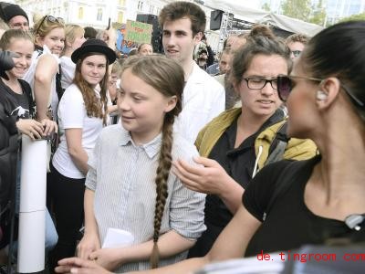  Greta Thunberg will mehr gegen die Klimakrise tun und setzt deshalb ein Jahr mit der Schule aus. Foto: Herbert Pfarrhofer 