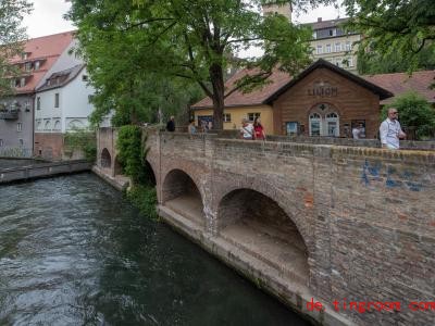  In der Stadt Augsburg hatten die Leute viele gute Ideen, was man mit Wasser alles machen kann. Foto: Stefan Puchner 