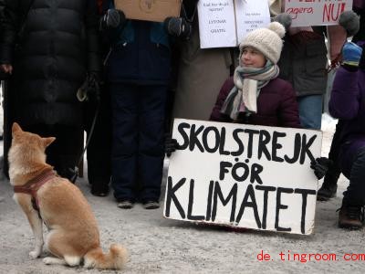  Vor einem Jahr begann Greta Thunberg allein mit ihrem Schulstreik. Inzwischen ist sie als Klimaschützerin berühmt geworden. Foto: Steffen Trumpf/dpa 