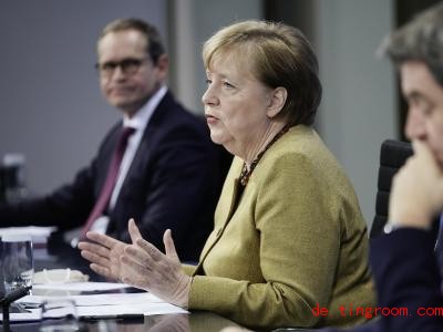  Bei einer Presseko<em></em>nferenz mit Bundeskanzlerin Angela Merkel wurde die Verlängerung des Lockdowns bekanntgegeben. Foto: Michael Kappeler/dpa-pool/dpa 