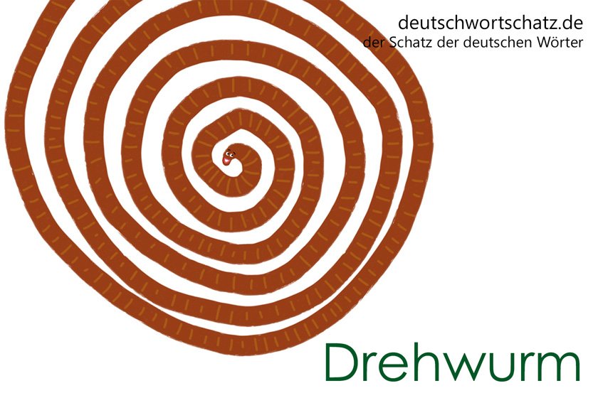Drehwurm - die schönsten deutschen Wörter