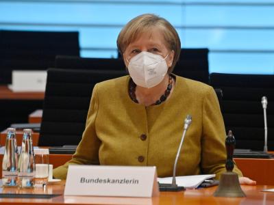  Angela Merkel und ihre Regierung wollen das Infektio<em></em>nsschutzgesetz ändern. Foto: John Macdougall/AFP POOL/dpa 
