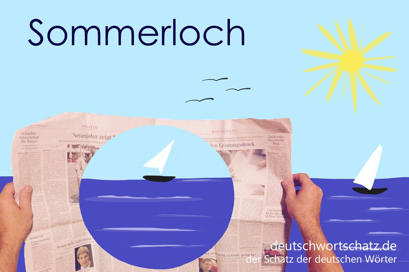 Sommerloch - die schönsten deutschen Wörter