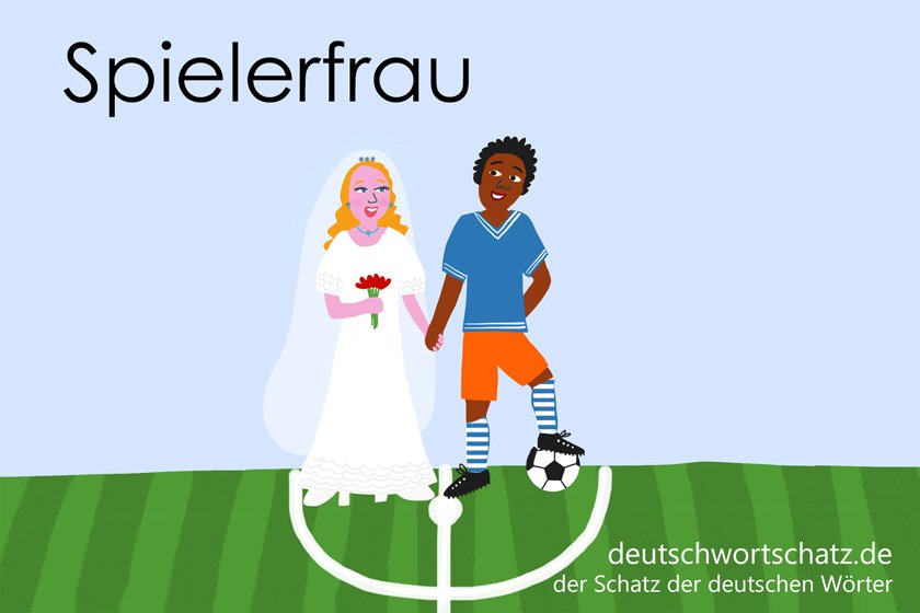 Spielerfrau - die schönsten deutschen Wörter