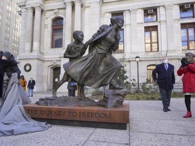  Harriet Tubman verhalf vielen Menschen zur Freiheit. Foto: Thomas Hengge/The Philadelphia Inquirer/AP/dpa 