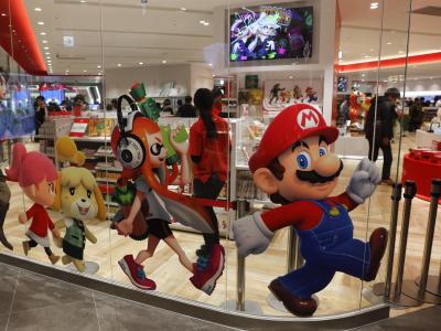  Für die Nintendo Switch erscheint dieses Jahr ein Mario-Fußballspiel. Foto: Jae C. Hong/AP/dpa 