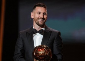 体育：Fußballer Messi gewinnt Ballon d'Or