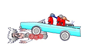 中法对照笑话:为啥如此调侃比利时人?1事故伤