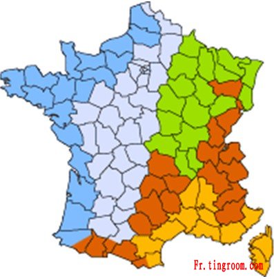 法国气候(2)(按省划分)_法国方方面面_走进法国