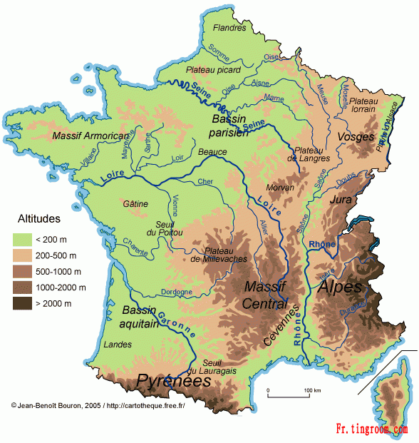 法国地形(1)